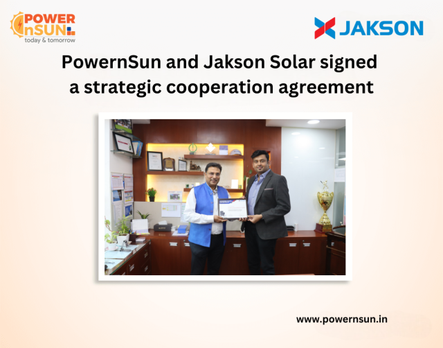 Powernsun and Jakson Tie-up