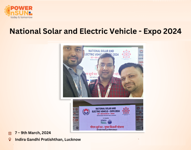 National Solar and Electric Vehicle - Expo 2024 lucknow