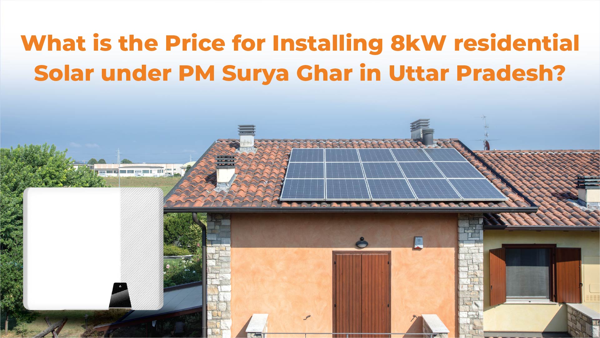 8kW solar system