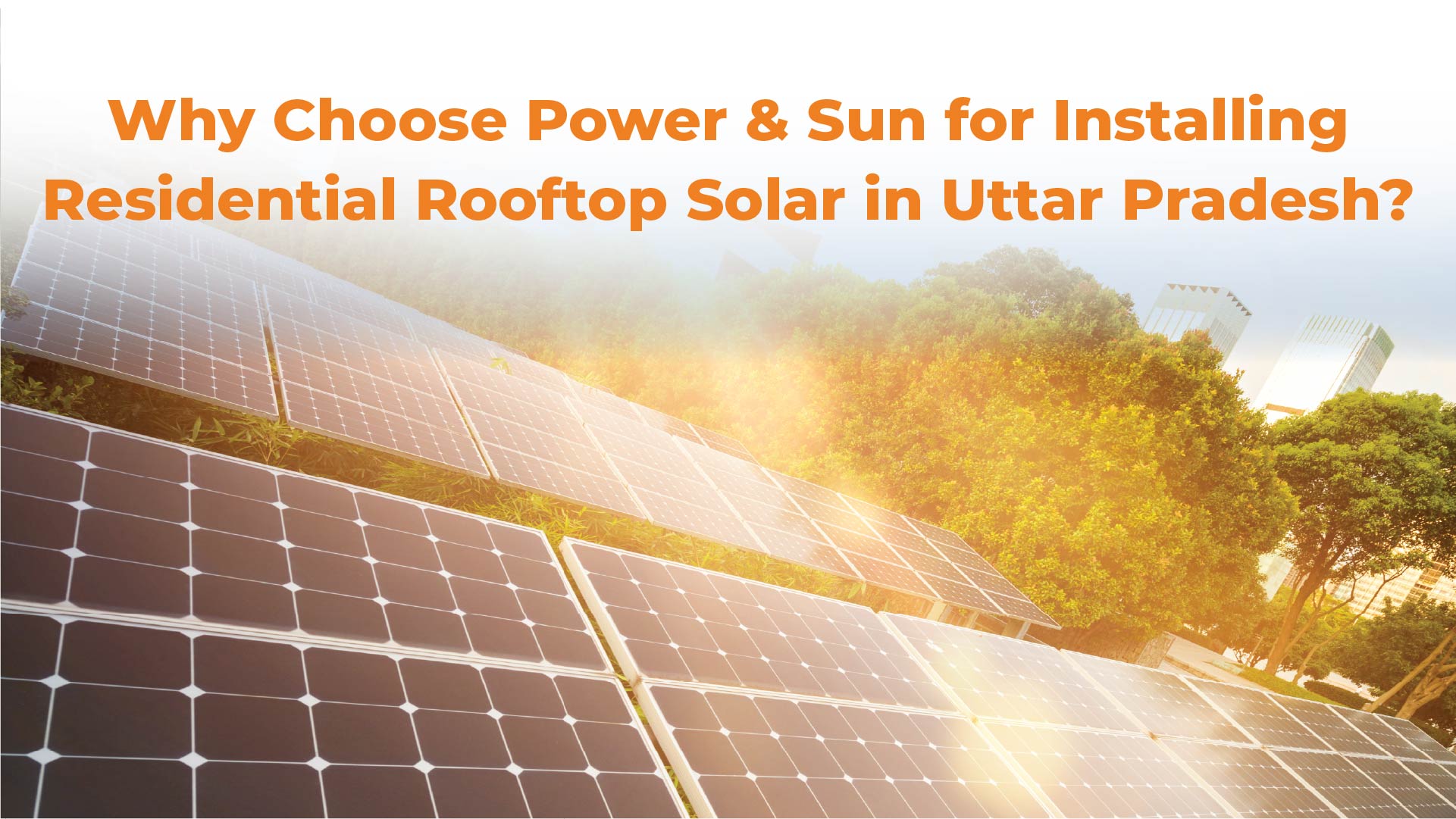 residential solar plant